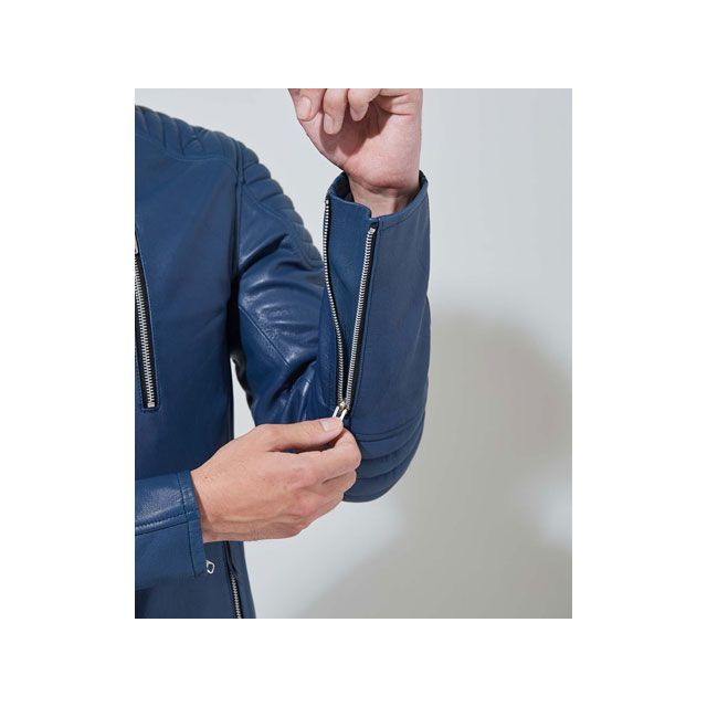 美品】KADOYA ゴートレザーセミダブルジャケット FENNEL Lサイズ