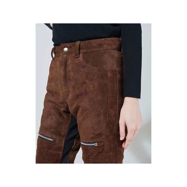 カドヤ ALTER KEIS LISBETH TT-PANTS（スゥエード/ブラウン） サイズ 3L KADOYA バイクの通販は