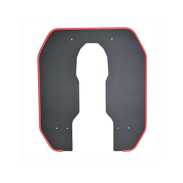 旭風防 ダックス125 AFレッグ風防（ブラック/モール色レッド） AF バイクの通販は