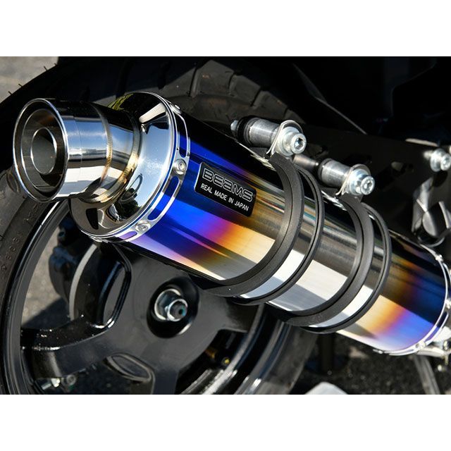 ビームス バーグマンストリート125EX R-EVO ヒートチタン 政府認証 BEAMS