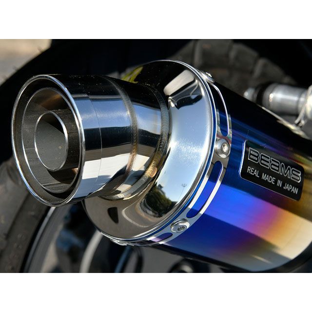 ビームス バーグマンストリート125EX R-EVO ヒートチタン 政府認証 BEAMS_1