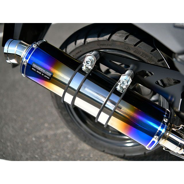 ビームス バーグマンストリート125EX R-EVO ヒートチタン 政府認証 BEAMS_5
