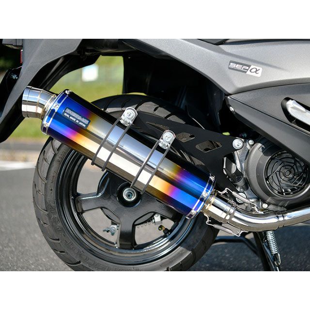 ビームス バーグマンストリート125EX R-EVO ヒートチタン 政府認証 BEAMS_6