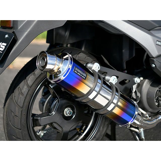 ビームス バーグマンストリート125EX R-EVO ヒートチタン 政府認証 BEAMS_7
