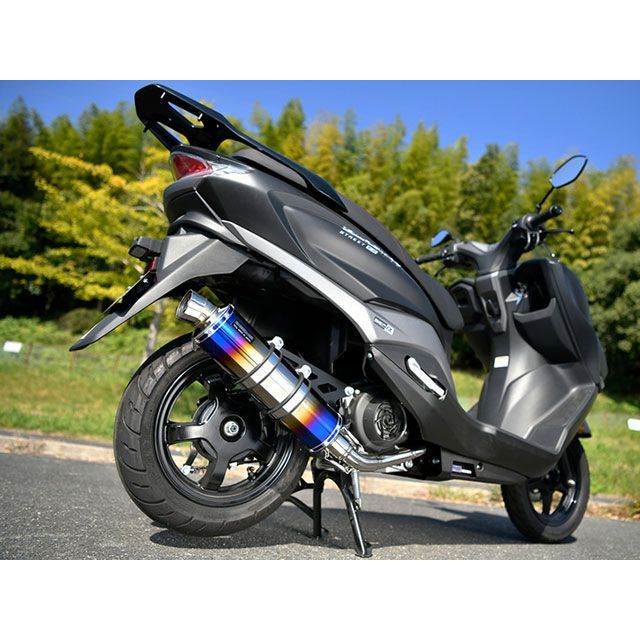 ビームス バーグマンストリート125EX R-EVO ヒートチタン 政府認証 BEAMS_8