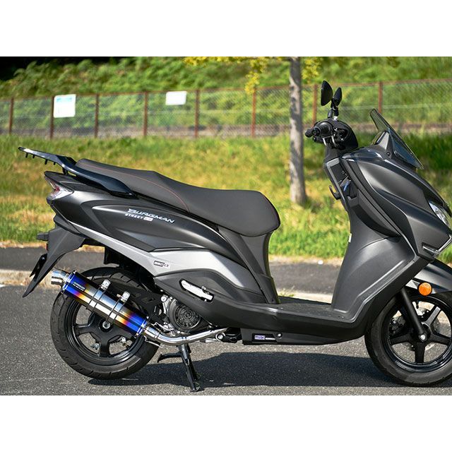 ビームス バーグマンストリート125EX R-EVO ヒートチタン 政府認証 BEAMS_9