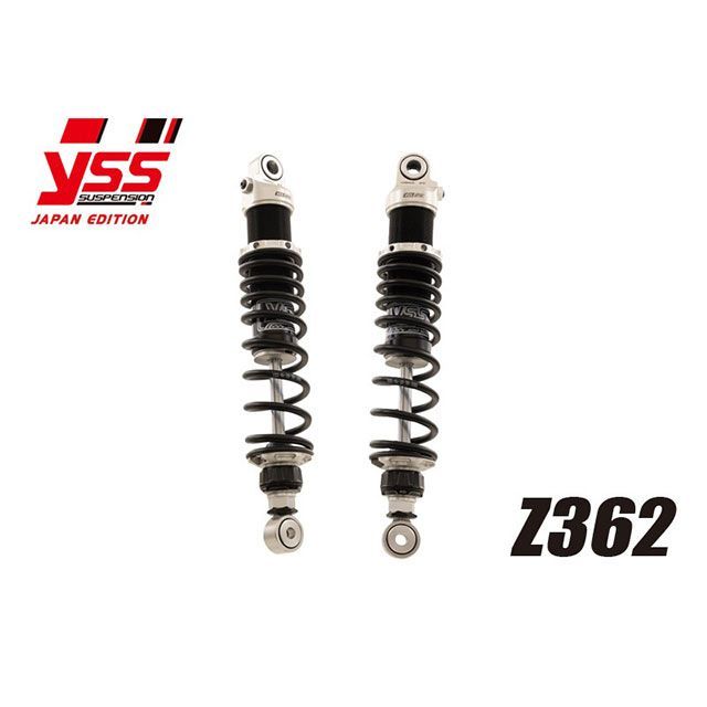 YSS CL250 リアサスペンション ツインショック RZ362 ボディカラー ブラック スプリングカラー ブラック YSS RACING バイクの通販は