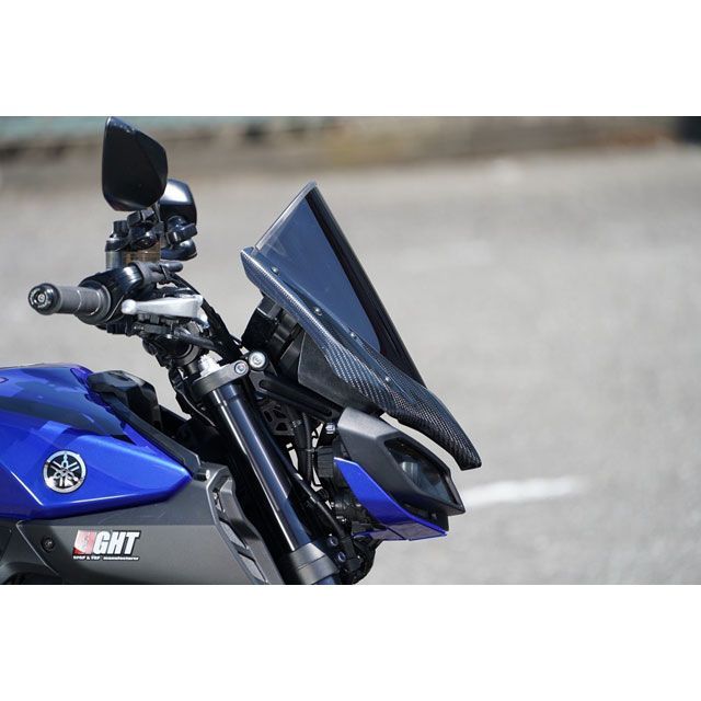 才谷屋ファクトリー MT-09/SP フロントバイザーカウル 仕様 カーボン綾織/スモークスクリーン Saitaniya Factory_1