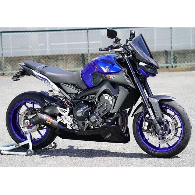 才谷屋ファクトリー MT-09/SP フロントバイザーカウル 仕様 カーボン綾織/スモークスクリーン Saitaniya Factory_3