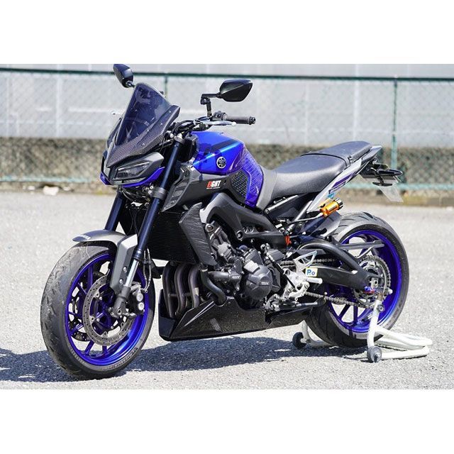 才谷屋ファクトリー MT-09/SP フロントバイザーカウル 仕様 カーボン綾織/スモークスクリーン Saitaniya Factory_4
