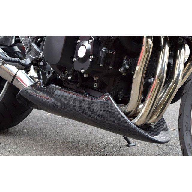 ブレスアールズ Z900RS アンダーカウル（純正マフラー用） カラー カーボン・クリア塗装品 BLESS R’S