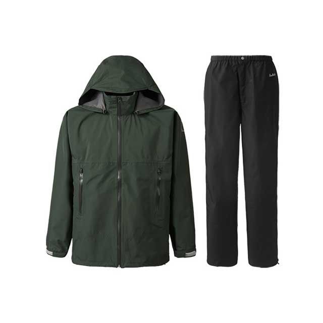 【特価品】プロモンテ ゴアテックスパックライトプラスレインスーツ（オリーブ） サイズ 4L PUROMONTE