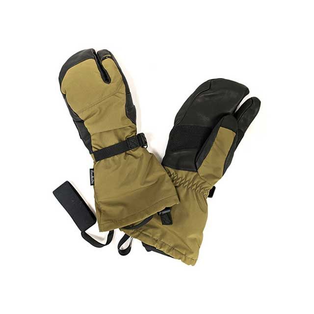 プロモンテ アルパイングローブ トリガー（カーキ） サイズ L PUROMONTE