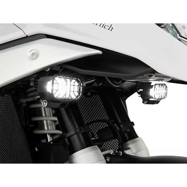 ワンダーリッヒ R1300GS LED補助灯「MICROFLOOTER 3.0」（ブラック） Wunderlich バイク