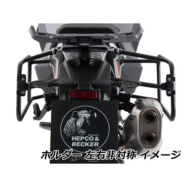 HEPCO&BECKER トップケースホルダー BMW R1200GS 2004-2007  ヘプコ\u0026ベッカー トップケースキャリア BMW K1200S K1300S 新品 ☆BMW