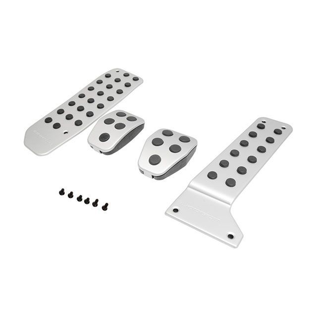 アイエルモータースポーツ ペダルセット アルミ（シルバー） I.L.Motorsport