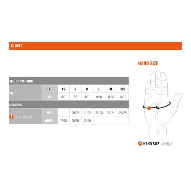 IXON ウインターグローブ PRO RUSSEL 2（ブラック/レッド） サイズ M
