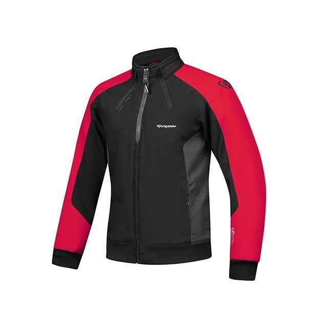 IXON ジャケット M-SIWA WP A（ブラック/レッド） サイズ L IXON バイク