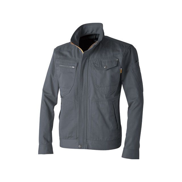 ポップスコット 770009-05 長袖ブルゾン（灰） サイズ M HOP-SCOT バイクの通販は 5,539円