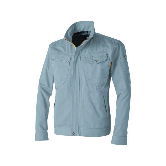 ポップスコット 770009-61 長袖ブルゾン（ブルー灰） サイズ L HOP-SCOT バイクの通販は 5,539円