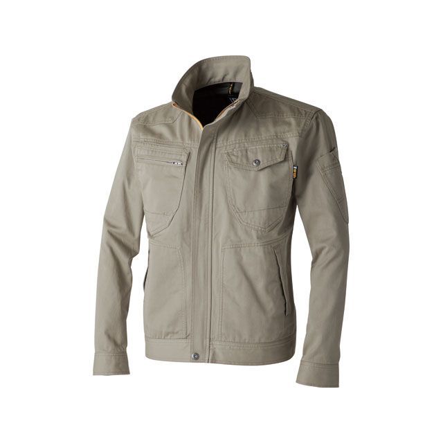 ポップスコット 770009-01 長袖ブルゾン（ベージュ） サイズ 3L HOP-SCOT バイクの通販は 5,096円