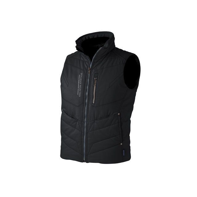 中国産業 DOG 8082-814 ウォームベスト（Nブラック） サイズ L chusan バイクの通販は 5,171円