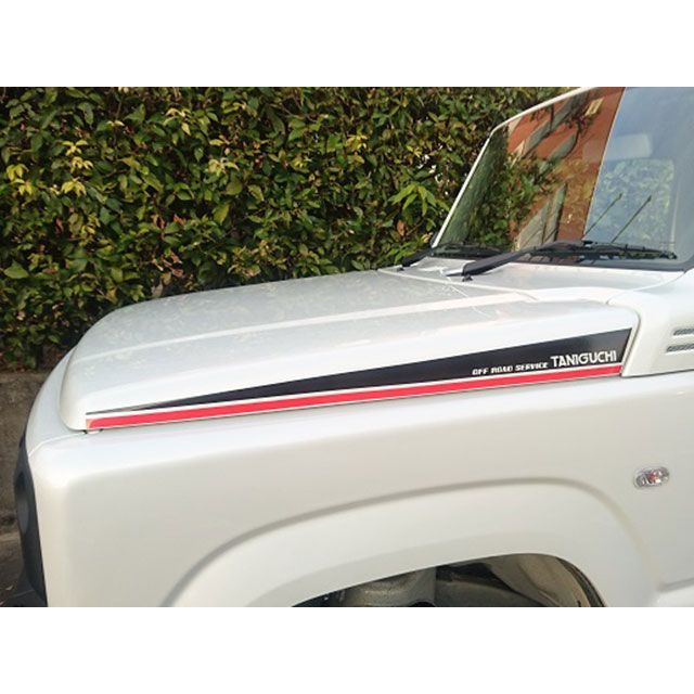 オフロードサービスタニグチ フードラインステッカー ORS TANIGUCHI 車 自動車の通販は