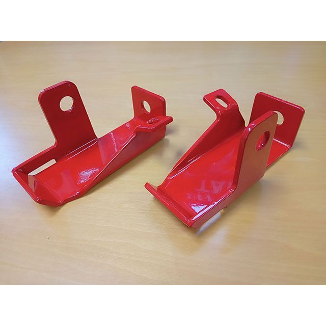 オフロードサービスタニグチ リアショックガード スチール赤 強化タイプ JB64・74 ORS TANIGUCHI