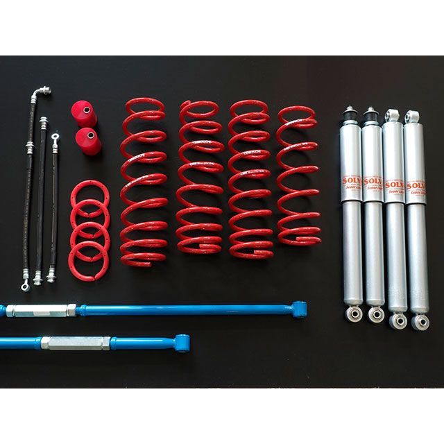 オフロードサービスタニグチ ソルブLOBアスリートキット スタンダードセット（スーパーロングショックセット ラテラル黒） ORS TANIGUCHI