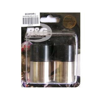 アールアンドジー RS125 バーエンドスライダー（ブラック） R&G バイク