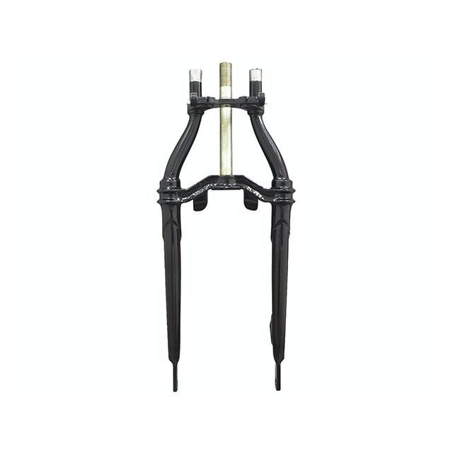 ネオファクトリー 74スプリンガー各種 74スプリンガーフォーク用リアレッグ（ブラック） Neofactory バイク
