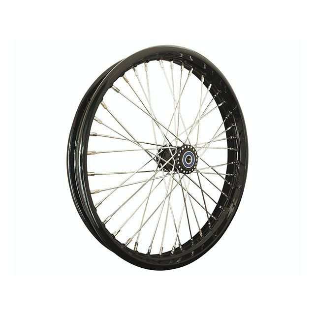 ネオファクトリー ハーレー スプールハブホイール 19×2.50in（ブラック） Neofactory バイクの通販は 48,471円