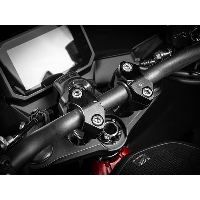 ギルズツーリング CB 750 Hornet 2DGT アジャスタブル ハンドルバーライザー universal ABK-27（ブラック） GILL…