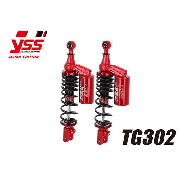 YSS N-MAX155 N-MAX125 リアサスペンション スクーター用 TG302 レッドシリーズ YSS RACING バイクの通販は 46,992円