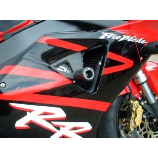 アールアンドジー CBR900RR Fireblade クラッシュプロテクター カラー ホワイト R&G バイクの通販は