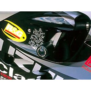 アールアンドジー GSX-R600 SRAD GSX-R750 SRAD クラッシュプロテクター カラー ホワイト R&G バイクの通販は 8,828円