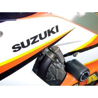アールアンドジー GSX-R600 クラッシュプロテクター カラー ブラック R&amp;G