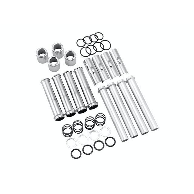 ツインパワー ツインカムモデル プッシュロッドカバーキット 99-17TC（クローム） TWIN POWER