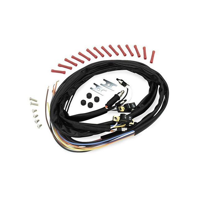 ツインパワー ビッグツイン XLモデル レイトスタイル ハンドルスイッチキット（ブラック） TWIN POWER