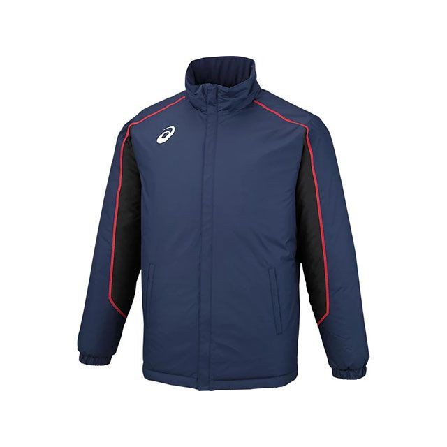 アシックス 2031E055 TEAM WARMER JKT（ピーコート） サイズ 130 ASICS キャンプアウター