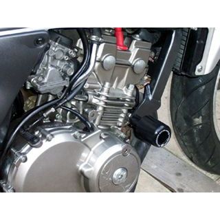 アールアンドジー HORNET250 クラッシュプロテクター（ブラック） R&G バイクの通販は