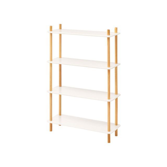 【メーカー直送】東谷 PT-977WH ラック4段（ホワイト） Azumaya