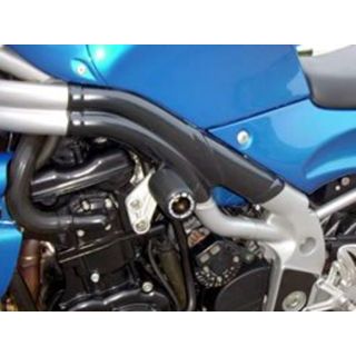 アールアンドジー Speed Triple クラッシュプロテクター（ブラック） R&G バイクの通販は