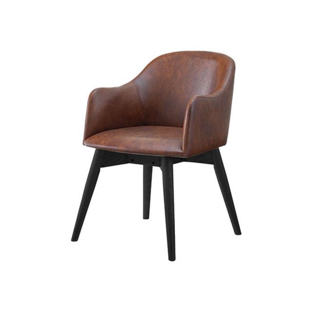 【メーカー直送】東谷 KRM-011DBB カラメリ チェア（ダークブラウン） Azumaya 日用品の通販は