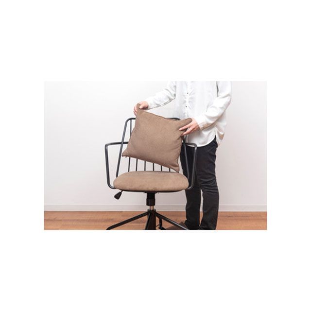 東谷 デスクチェア PC-81BE 366 メーカー直送】東谷 PC-81BE デスクチェア（ベージュ） Azumaya 日用品