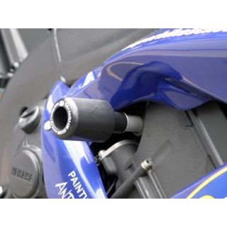 アールアンドジー YZF-R1/SP クラッシュプロテクター カラー ブラック R&G バイクの通販は