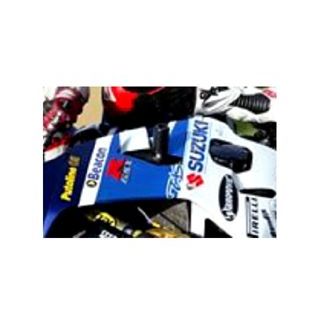 アールアンドジー GSX-R600 GSX-R750 クラッシュプロテクター カラー ホワイト R&amp;G
