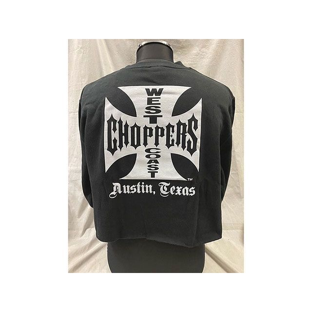 ウエストコーストチョッパーズ クロップスウェット（ブラック） サイズ Mサイズ WEST COAST CHOPPERS