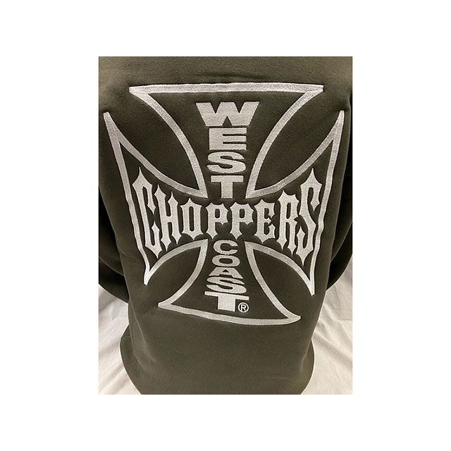 ウエストコーストチョッパーズ パーカー（オリーブグリーン） サイズ Mサイズ WEST COAST CHOPPERS_3