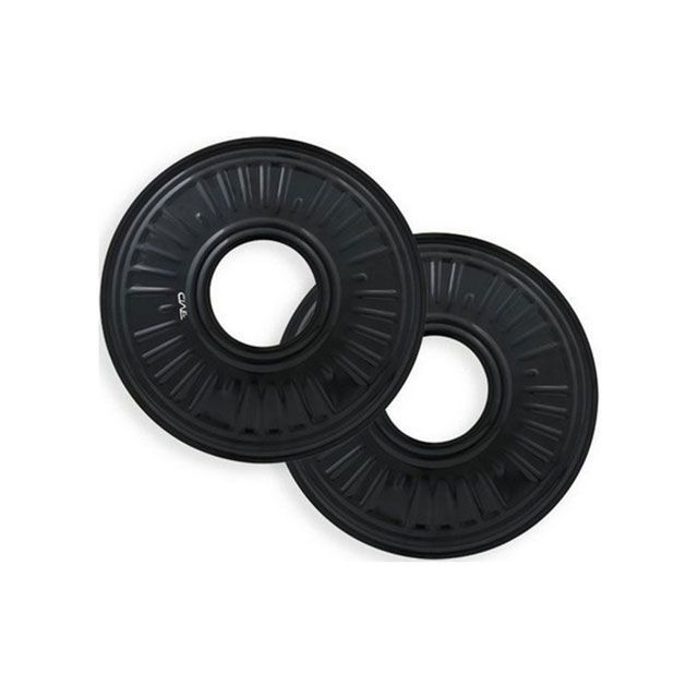 部品屋K&W スポーツスター EMD製 16インチ用ホイールカバー（ブラック） K&W